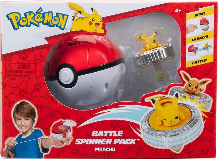 Actual product image Pokémon Battle Spinner - Pikachu