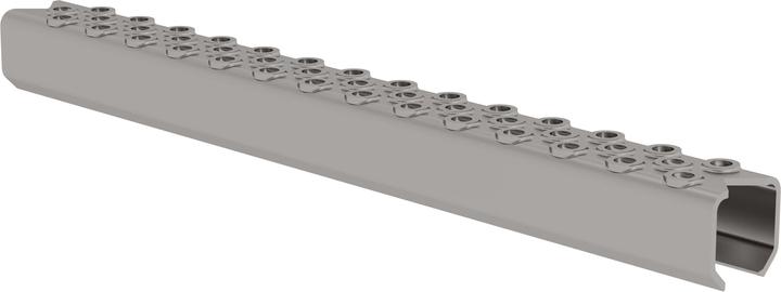 Produktbild Munk Lochsprosse Stahl blank mit Ausstanzung, Fertigungsteil (30 cm)