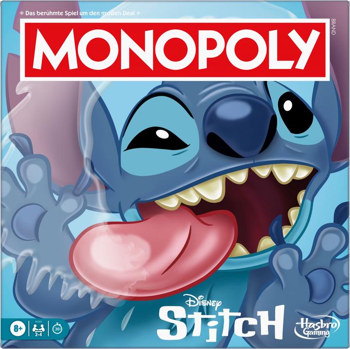 Actual product image Hasbro Gaming Monopoly Stitch (German)