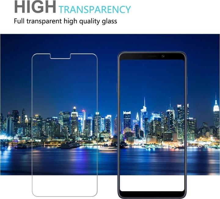 Produktbild Screenguard Samsung Galaxy A9 2018 Panzerglas Schutzfolie Case Friendly Design (1 Stück, Samsung Galaxy A9 (2018))