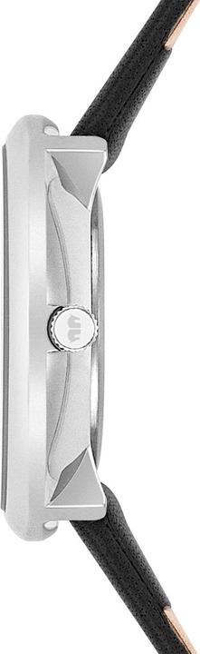 Image du produit Montre à quartz pour femme Pearl en cuir véritable noir - 32218 (Montre analogique, 32 mm)