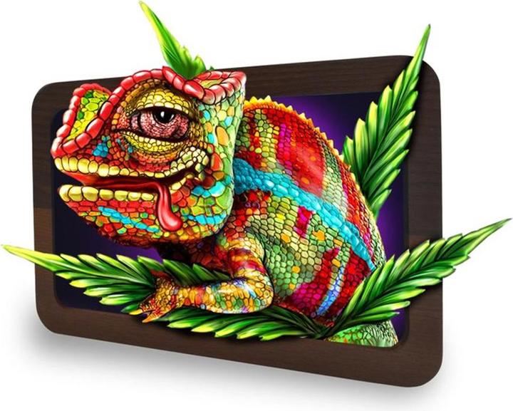 V Syndicate Europe V Syndicate 3D High Def Wood Tray S Cloud 9 Chameleon 130 x 190mm