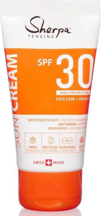 Actual product image Sherpa Tensing suntan cream (Suntan cream, SPF 30, 50 ml, 64 g)