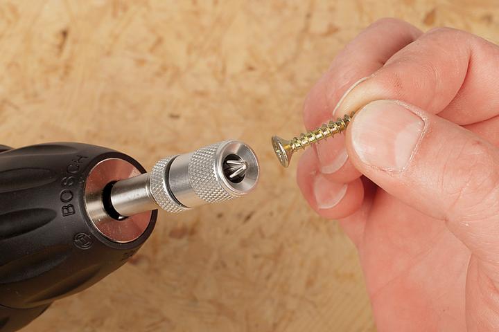 Image du produit wolfcraft wolfcraft 1 Porte-embouts avec butée de profondeur l=72mm (6,3 mm)