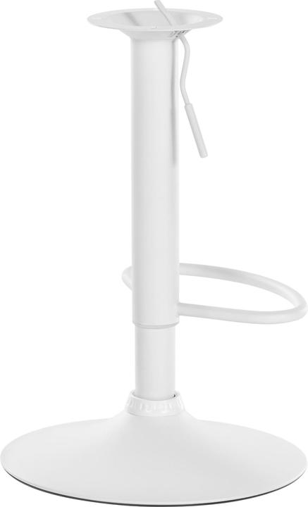 Image du produit CLP Piètement de rechange pour tabouret de bar 8 x 8 cm, blanc