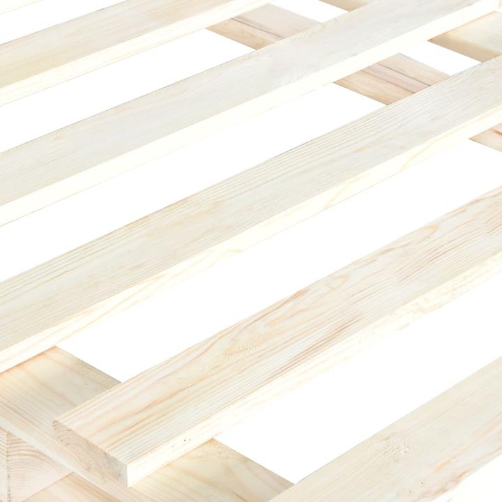 Image du produit VidaXL Lit avec tête de lit en pin (90 x 200 cm)