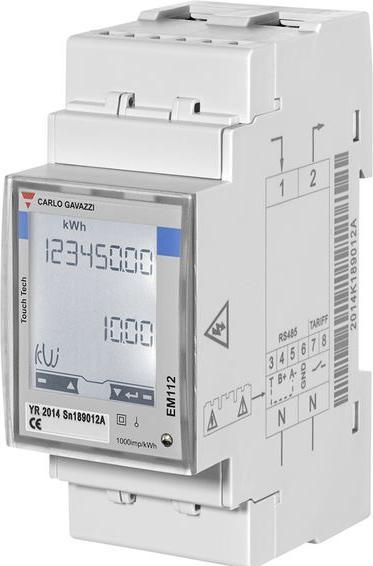 Produktbild Carlo Gavazzi Energiezähler RS-485 276V IP51 5... 100 A EM112