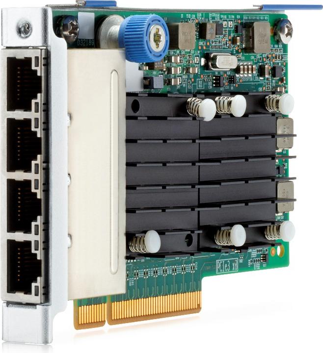 HPE 629135-B22 331FLR Ethernet-adapter met 4 poorten (PCI Express 2.0 x4)