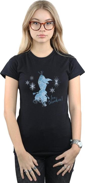 Actual product image Disney Womens/Ladies Frozen 2 Olaf Ice Breaker Cotton T-Shirt (L)