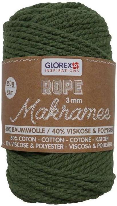 Glorex Corde de macramé (63 m)