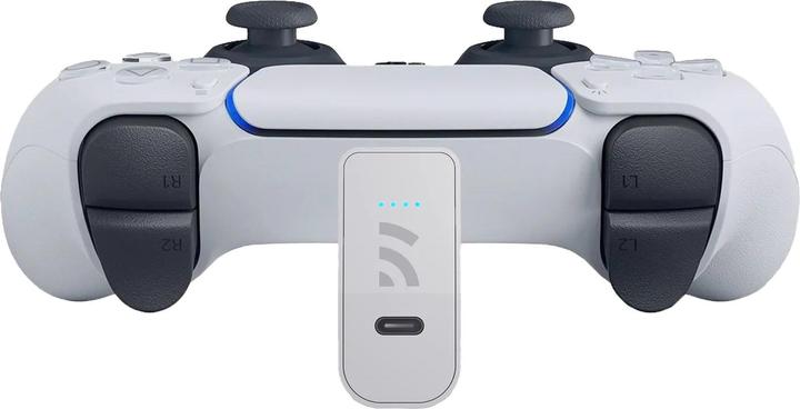 Immagine prodotto Remotto Power Bank per controller PlayStation PS5 con indicatore di carica a LED (3000mAh) - Bianco (PS5)