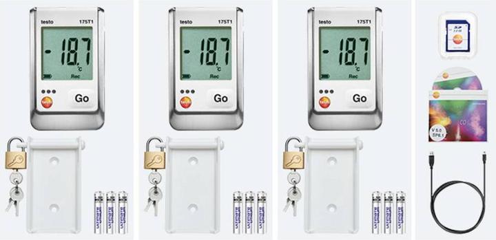 Actual product image Testo 175 T1 Set - Temperature Logger Set (Thermometers)