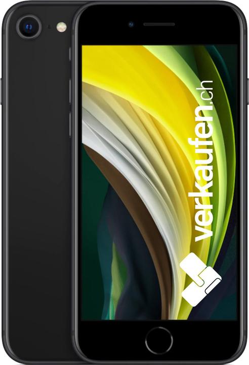 Actual product image verkaufen.ch iPhone SE 2 (128 GB, Black, 4.70", 12 Mpx, Single SIM, B / Very good)