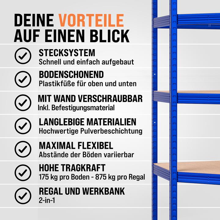 Produktbild Monzana Eckregal