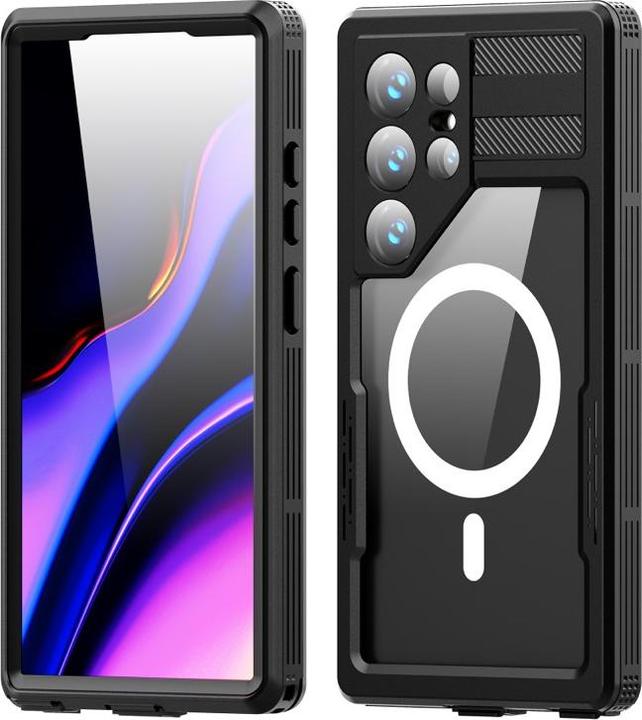 Image du produit Redpepper Samsung Galaxy S24 Ultra - IP68 Mars Series Wasserdichtes Outdoor Case mit MagSafe schwarz (Samsung Galaxy S24 Ultra)