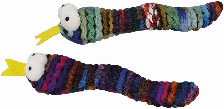 Image du produit Nobby Serpent en laine (Jouet à balle chat)