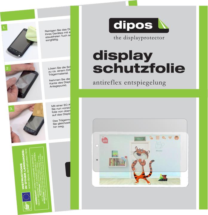 Produktbild Dipos Displayschutzfolie Antireflex (2 Stück, TigerTab)