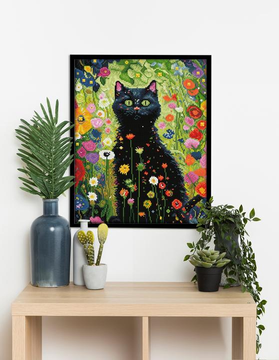 Produktbild Diamond Dotz Diamond Painting Katze im Garten