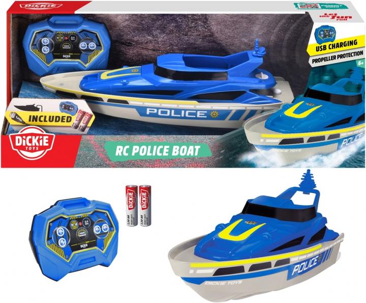 Image du produit Dickie RC Bateau de police, RTR