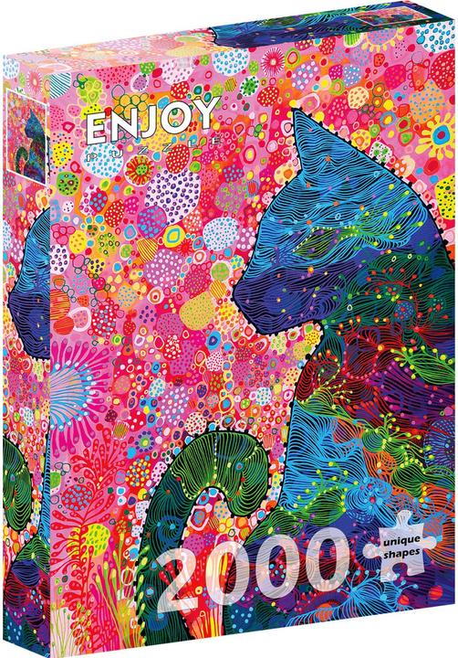 Produktbild Enjoy Puzzle Puzzle 2000 Teile - wandernde Katze (2000 Teile)