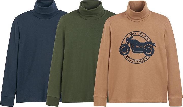 Produktbild La Redoute Collections 3er-Pack Rollkragen-Shirts zum Unterziehen (102)
