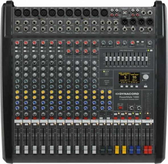 Actual product image Dynacord PowerMate 1000-3 mengpaneel