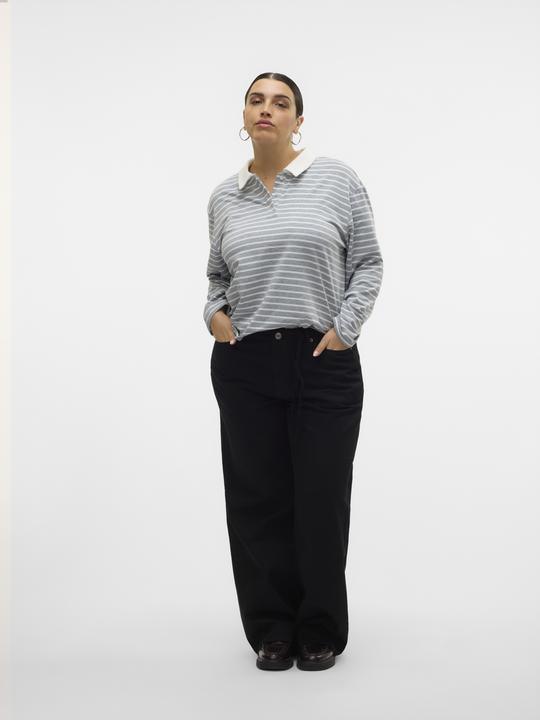 Actual product image Vero Moda VMCTESSA Hohe Taille Weiter Beinschnitt Jeans Weit geschnitten (50)