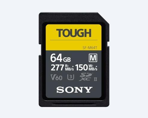 Image du produit Sony SF-M Tough (64 Go, SDXC, U3, UHS-II)