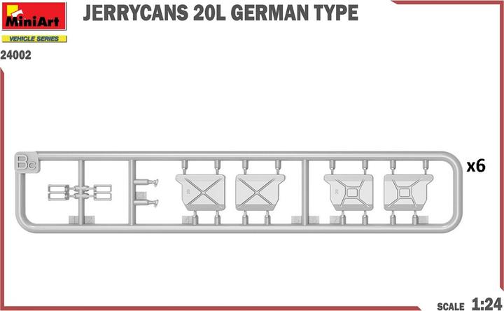Image du produit 1:24 Bidon d'essence allemand 20L