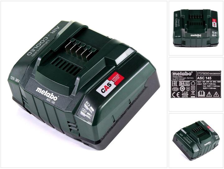 Produktbild Metabo Schnellladegerät ASC 145 (36 V)