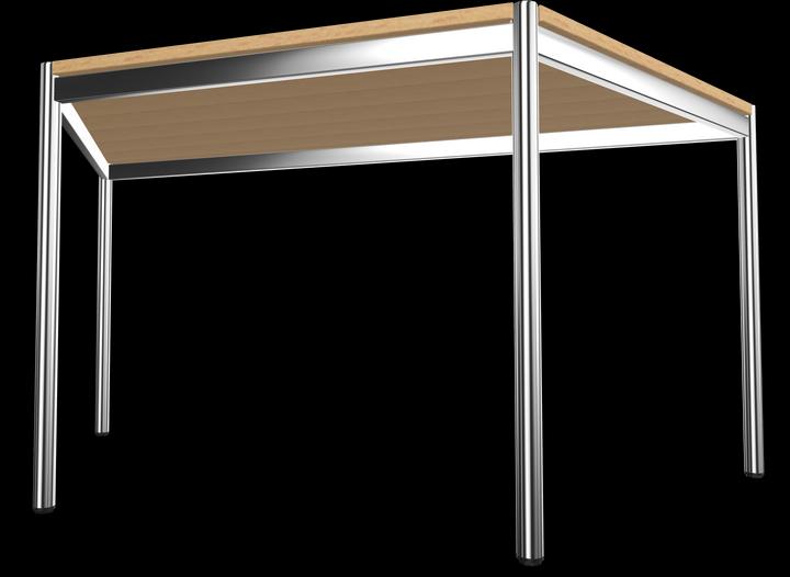 Actual product image Dietiker Atos II conference table trapezoid (1600 x 693 x 749 mm)