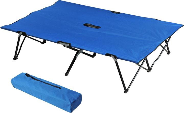 Actual product image Outsunny Camp bed with carry bag