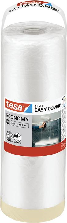 Actual product image tesa EASY COVER Malerfolie ECONOMY Refill Nachfüllrolle (550 mm)