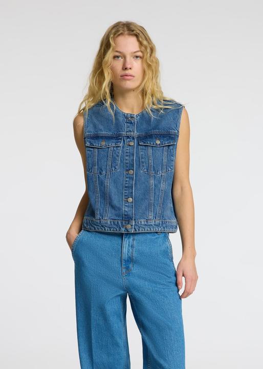 Produktbild Selected Femme Cropped Jeansweste (42)