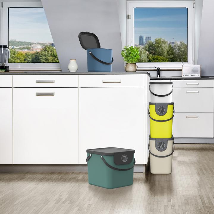 Produktbild Rotho Mülltonne Albula 40L weiss (40 l)