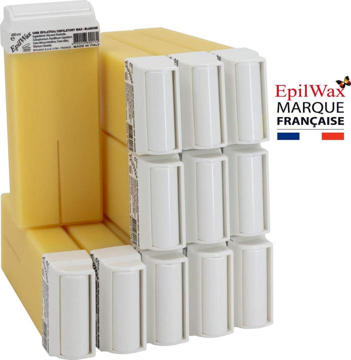 Immagine prodotto EpilWax Epilation Kit mit Wachswärmer & Zubehör (250 ml, 115 x)