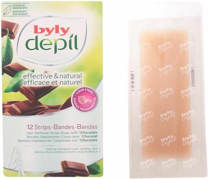 Byly DEPIL bandas corporales chocolate 12 uds (12 x)