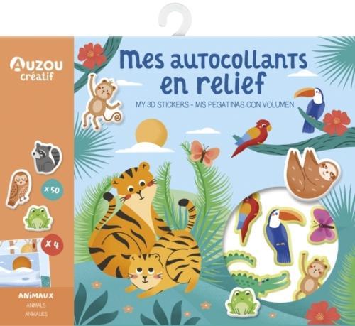 Produktbild Auzou France Animaux : mes autocollants en relief