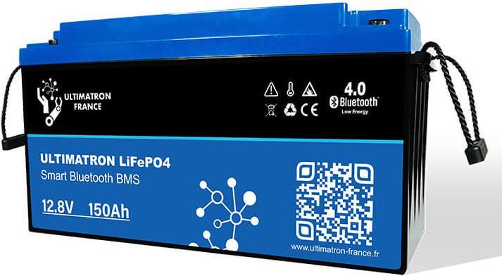 Immagine prodotto Ultimatron Batteria di alimentazione UBL-12V-150Ah LiFePO4 (12 V, 150 Ah)