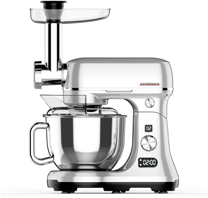 Gastroback Food processor Advanced Digital 40977 Silver (600 W)