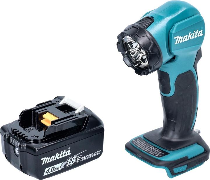 Image du produit Makita DEADML 815 M1 Lampe à main LED sans fil 14,4 - 18 V 160 lm + 1x batterie 4,0 Ah - sans chargeur (160 lm)
