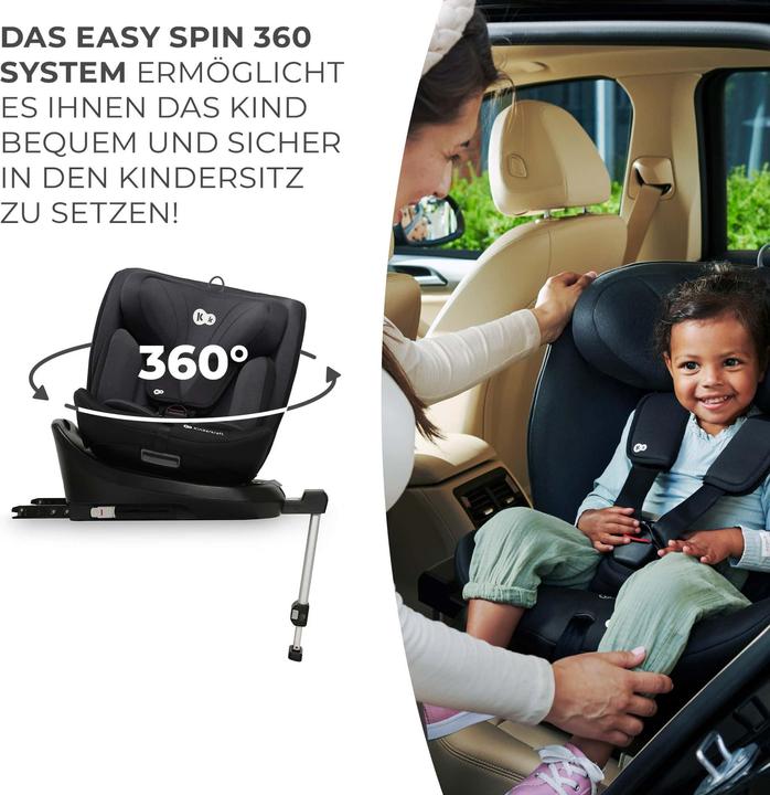 Image du produit KinderKraft Siège-auto pour enfant I-360 (Reboarder, Norme ECE R129/i-Size)