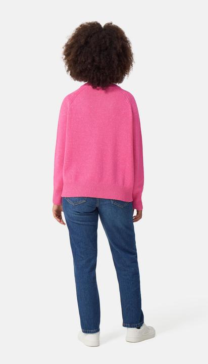 Image du produit Cash-Mere Seide Kaschmir Oversize Style V-Ausschnitt Pullover (XS)