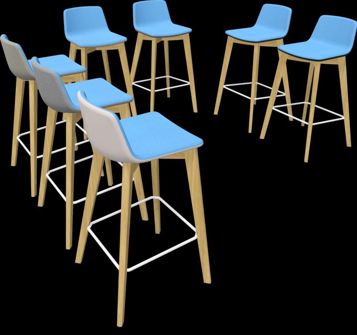 Image du produit Narbutas Tabouret de bar Twist & Sit