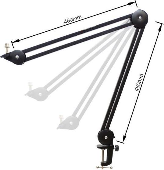 Produktbild keepdrum MS138 Mikrofonarm Gelenk-Stativ