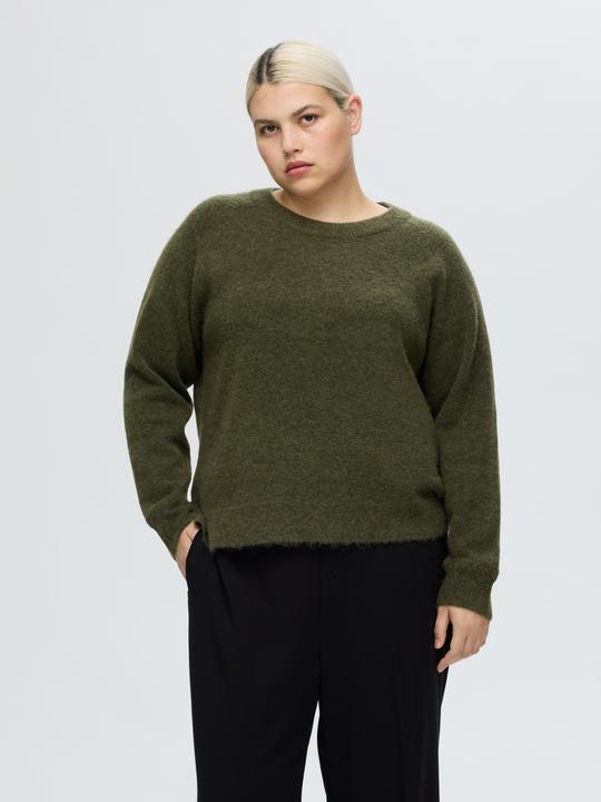 Image du produit Selected Femme Pull en laine à col rond (XXL)