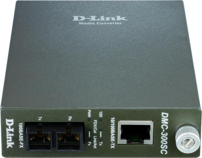 Immagine prodotto D-Link DMC-300SC, convertitore Fast Ethernet a 100Mbit FX SC