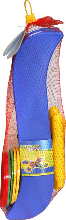 Outdoor Active Ring throwing game with 4 rods