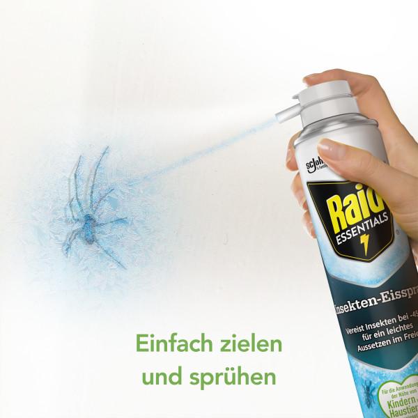 Produktbild Raid Essentials Cold Freeze Spray (Ameisen, Spinnentiere, Schaben)