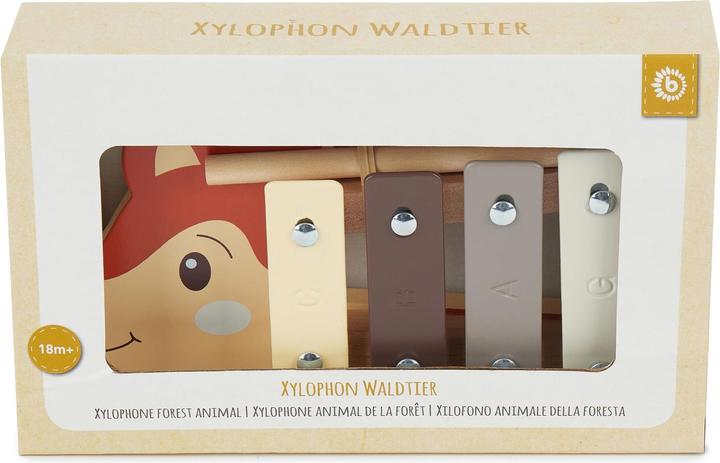 Produktbild Bieco Musikinstrument Xylophon Fuchs